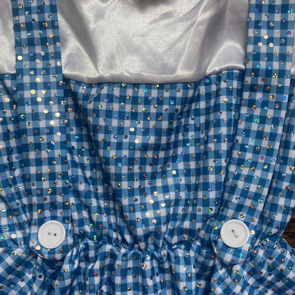 Wizard of Oz Sparkly Dorothy Costume - Picture 2 of 3